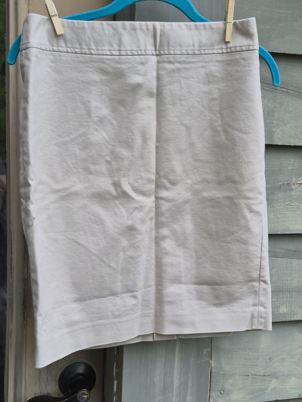 Banana Republic Neutral Beige Skirt with Black Label